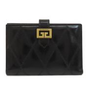 Pre-owned Leather wallets Givenchy Pre-owned , Black , Dames