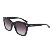 Zwart/Donkergrijs Geshade Zonnebril Calvin Klein , Black , Dames