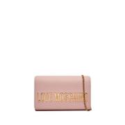 Roze Schoudertas Mode Glamour Moschino , Pink , Dames