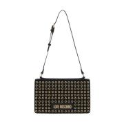 Zwarte Schoudertas Chic en veelzijdig Moschino , Black , Dames