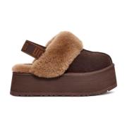 Bruine Binnenslippers UGG , Brown , Dames