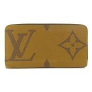 Pre-owned Canvas wallets Louis Vuitton Vintage , Brown , Dames