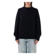 Zwarte Cashmere Crewneck Gebreide Kleding Extreme Cashmere , Black , D...