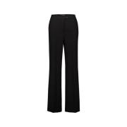 Elegante Zwarte Broek Nathi Luxury , Black , Dames