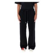 Zwart Wit Windy Arrow Sweatpants Off White , Black , Heren