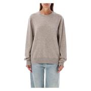 Klassieke Cashmere Sweater Moss Grey Beige Extreme Cashmere , Gray , D...