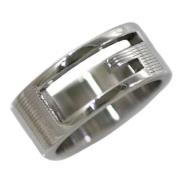 Pre-owned Silver rings Gucci Vintage , Gray , Dames