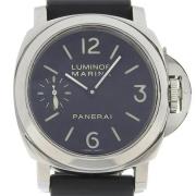 Pre-owned Stainless Steel watches Panerai Pre-owned , Blue , Heren