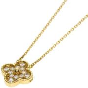 Pre-owned Yellow Gold necklaces Van Cleef & Arpels Pre-owned , Yellow ...