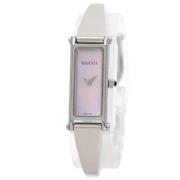 Pre-owned Stainless Steel watches Gucci Vintage , Pink , Dames