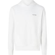 Hoodie Calvin Klein , White , Heren