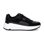 Lage Sneakers Levi's , Black , Dames