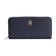 Ritsportemonnee Tommy Hilfiger , Blue , Dames