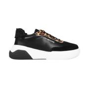 Lage Sneakers Love Moschino , Black , Dames