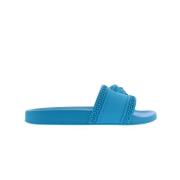 Slides Versace , Blue , Heren