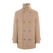 Beige Outerwear Jacket voor Mannen Brunello Cucinelli , Beige , Heren