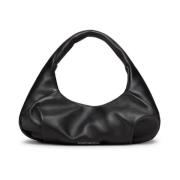 Stijlvolle Mini Hobo Tas Stuart Weitzman , Black , Dames