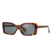 Strand zonnebril bruin Havana frame Jacquemus , Brown , Unisex