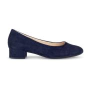 Moderne Stad Fluweel Pumps Gabor , Blue , Dames