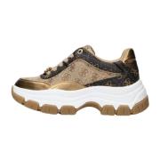 Beige Berrett Lage Sneakers Guess , Beige , Dames