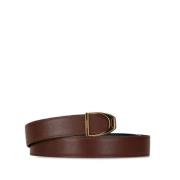 Pre-owned Leather belts Hermès Vintage , Brown , Dames