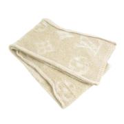 Pre-owned Fabric scarves Louis Vuitton Vintage , Beige , Dames