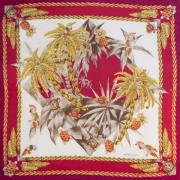 Pre-owned Silk scarves Cartier Vintage , Multicolor , Dames