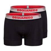 Heren Boxershorts Set Dsquared2 , Black , Heren