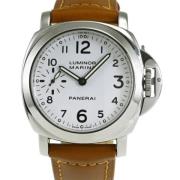 Pre-owned Stainless Steel watches Panerai Pre-owned , White , Dames