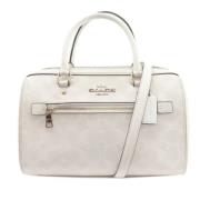 Pre-owned Plastic handbags Coach Pre-owned , White , Dames