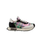 Tartan Sneakers Damesschoenen Be Positive , Multicolor , Dames