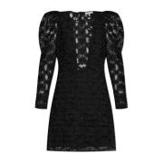 Jurk met lange mouwen Munthe , Black , Dames