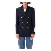 Double-breasted Dave Navy Blazer Golden Goose , Blue , Heren