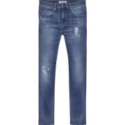 Slim-fit Denim Broek Tommy Jeans , Blue , Heren