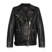 Leren jas Billie AllSaints , Black , Dames