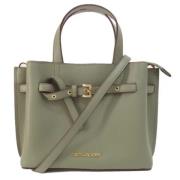 Pre-owned Leather handbags Michael Kors Pre-owned , Green , Dames