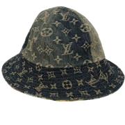 Pre-owned Fabric hats Louis Vuitton Vintage , Blue , Dames