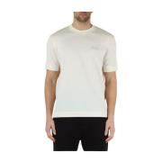 Korte Mouw T-shirt Emporio Armani , Beige , Heren