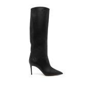 Zwarte Hoge Laarzen Julia Jolly Stijl Casadei , Black , Dames