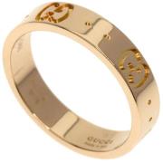 Pre-owned Rose Gold rings Gucci Vintage , Yellow , Dames