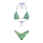 Stijlvol Bikini Set F**k , Multicolor , Dames