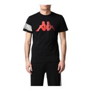 T-Shirts Kappa , Black , Heren