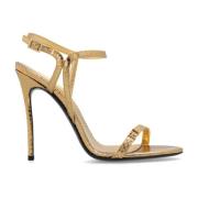 Sandalen met hak Dsquared2 , Yellow , Dames