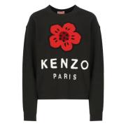 Zwarte Wollen Trui Ronde Hals Kenzo , Black , Dames