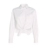 Lange mouwen shirt Tommy Jeans , White , Dames