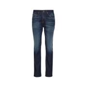 Slim-fit Denim Jeans Tommy Jeans , Blue , Heren