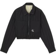 Stijlvolle Bomberjack Calvin Klein Jeans , Black , Dames