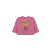 Korte Mouw T-shirt Chiara Ferragni Collection , Pink , Dames