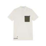 Korte Mouw Polo Manuel Ritz , White , Heren