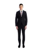 Elegant Suit Set for Men Manuel Ritz , Black , Heren